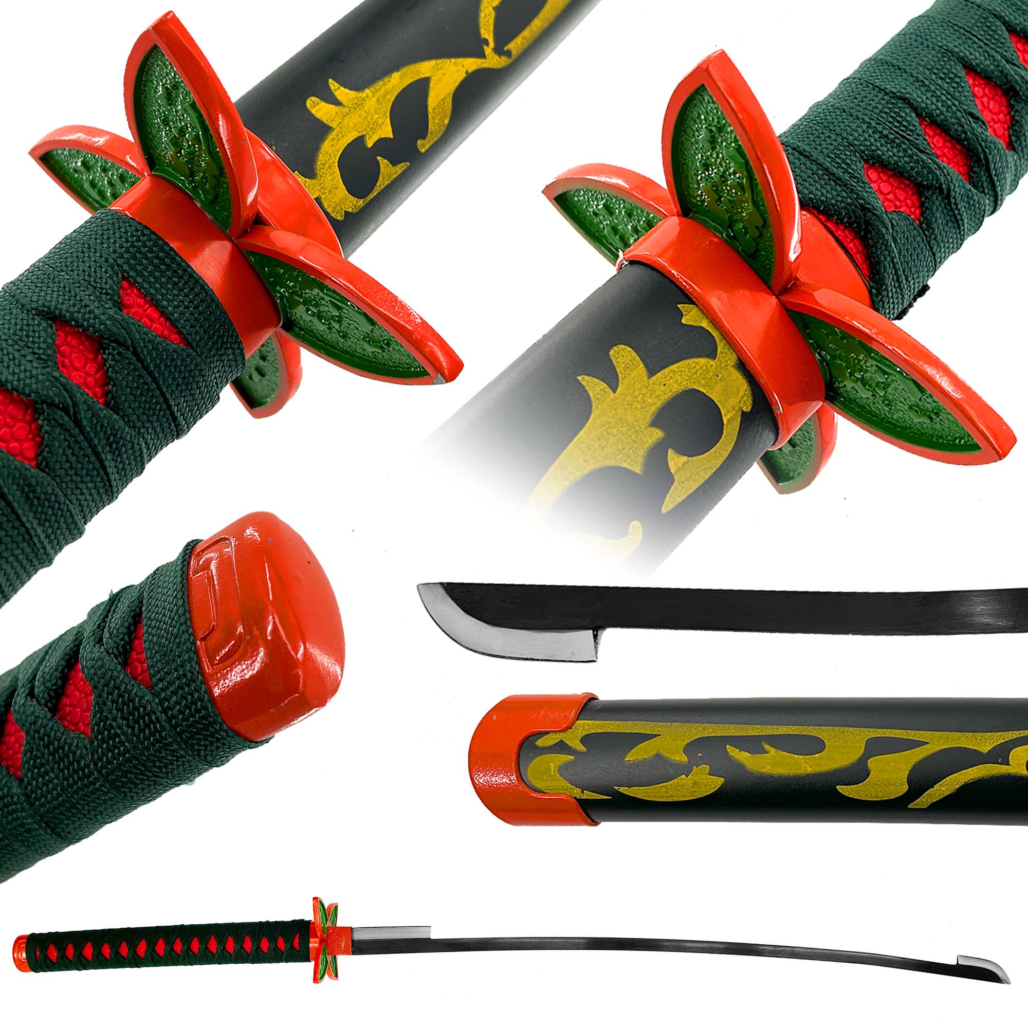 Kocho Shinobu Collectible Demon Slayer Replica Insect Hashira Nichirin Katana Sword-0