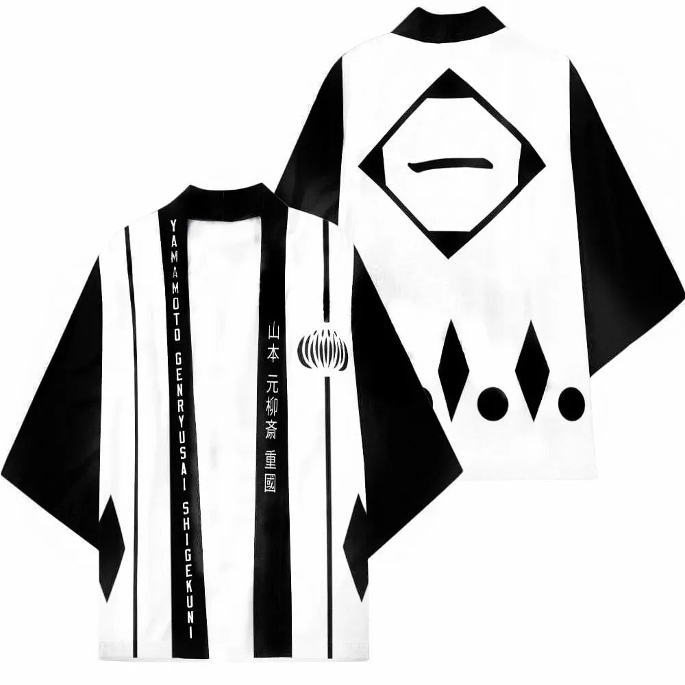 Bleach Harajuku Kimono Cloak | Unisex Anime Robe | Crunchyroll