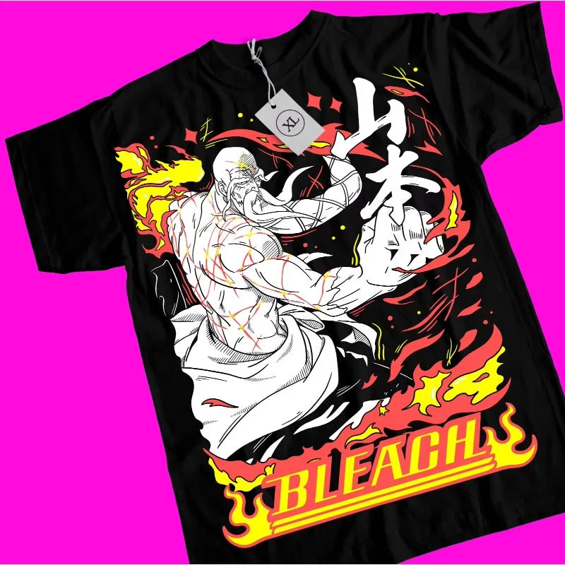 Yamamoto Genryusai T-Shirt | Bleach Anime Merchandise | Crunchyroll