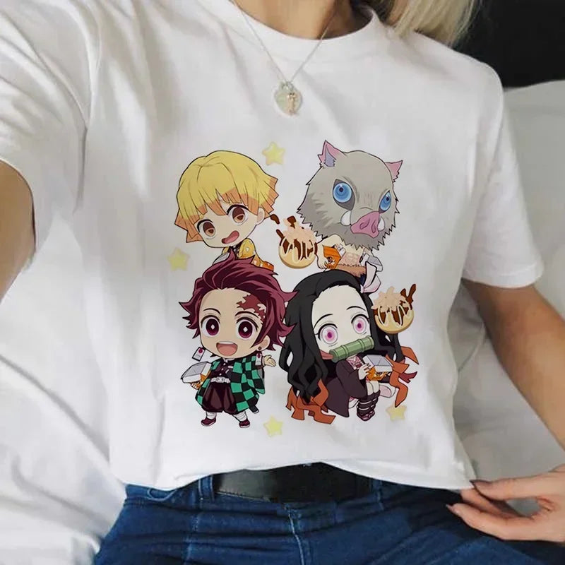 Demon Slayer Printed T-Shirt For Women | Anime Merchandise l Crunchyroll