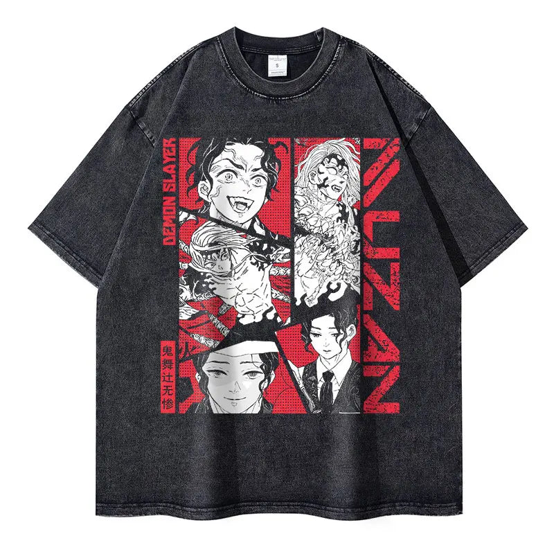 Demon Slayer Kibutsuji Muzan T-Shirt | Anime Merchandise l Crunchyroll