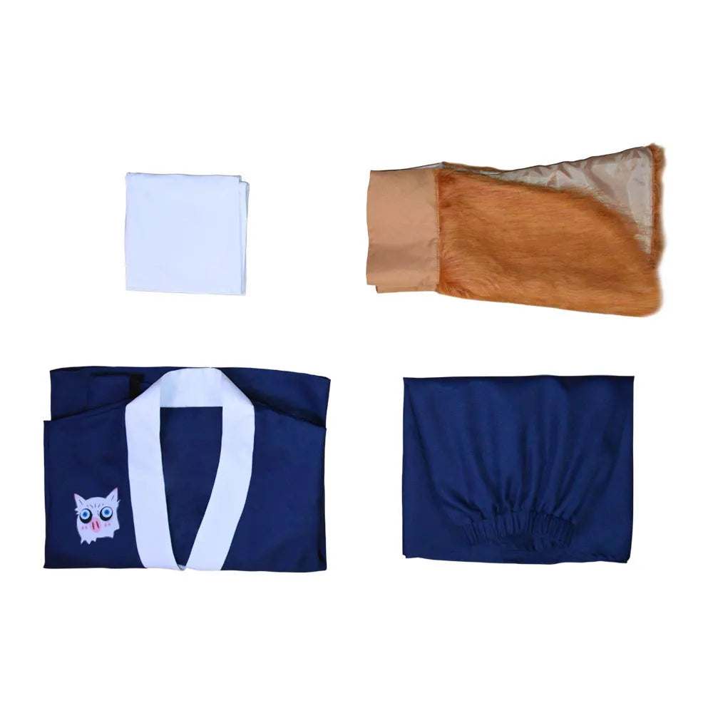 Inosuke, Tanjiro, Zenitsu, Nezuko & Shinobu Cosplay Costume – Lolita Maid Dress | Crunchyroll
