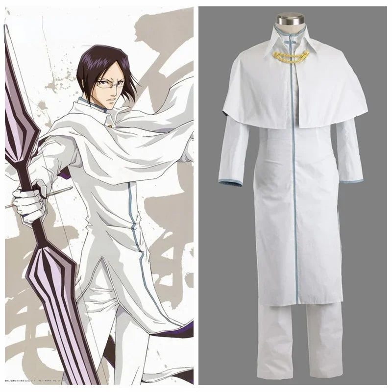 Ishida Uryu Quincy Cosplay Costume | Bleach Anime Outfit | Crunchyroll