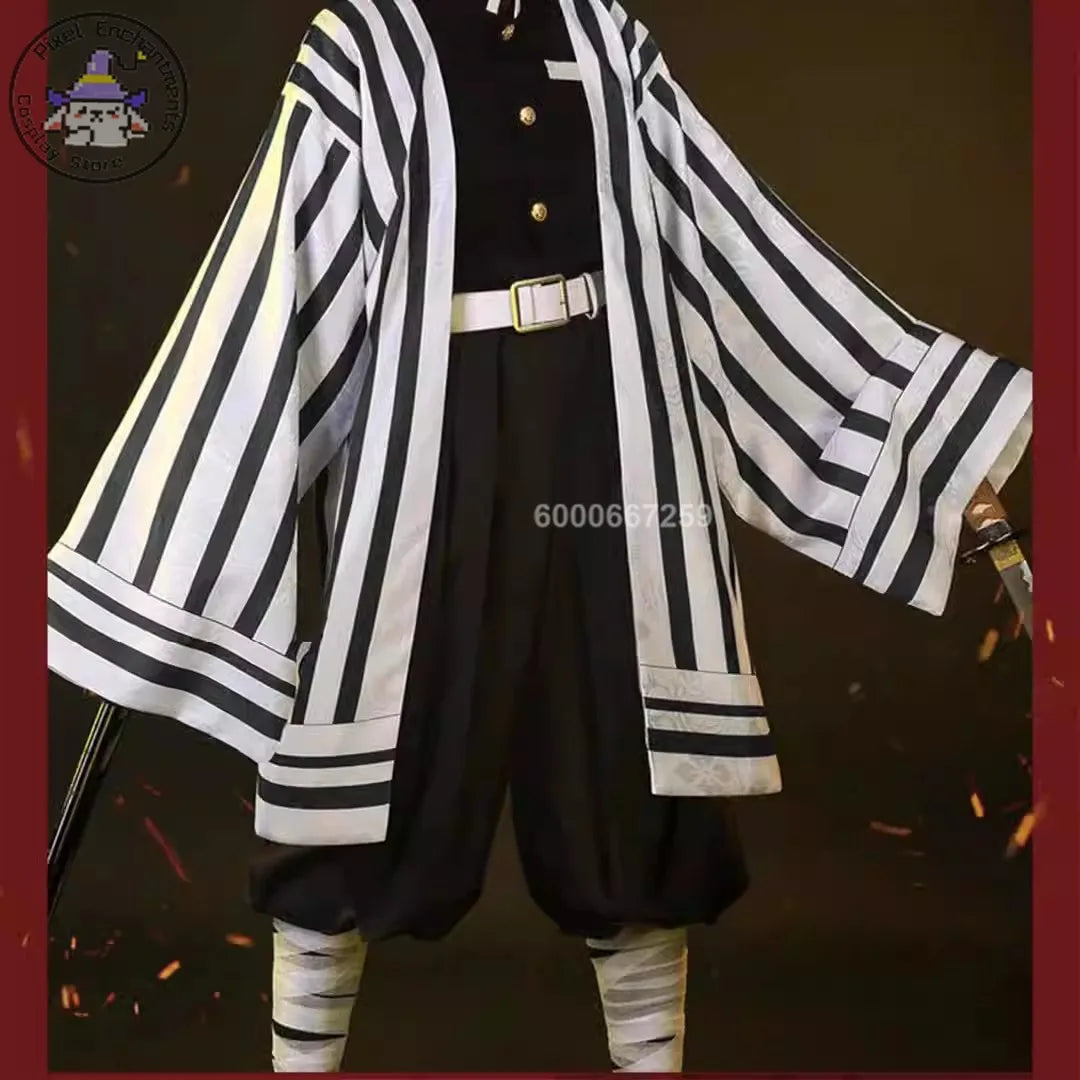 Demon Slayer Iguro Obanai Cosplay Costume | Anime Merchandise l Crunchyroll