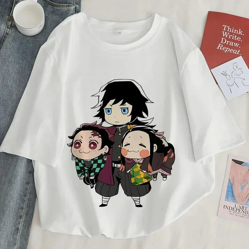 Demon Slayer Printed T-Shirt For Women | Anime Merchandise l Crunchyroll