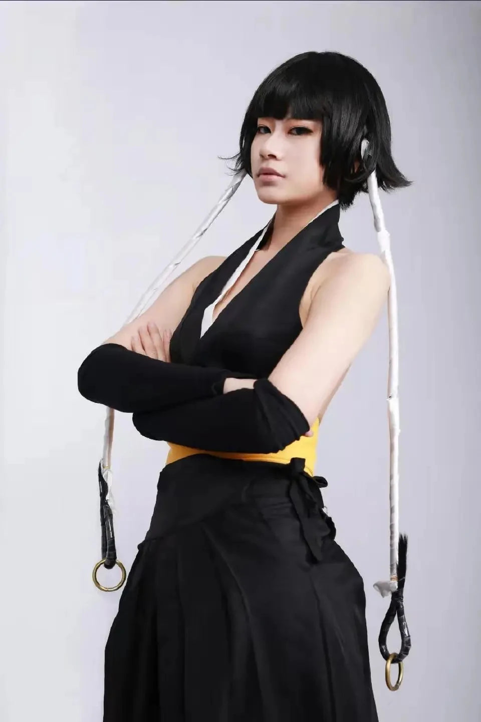 Captain Soi Fon Cosplay Costume | Bleach Anime Cosplay | Crunchyroll