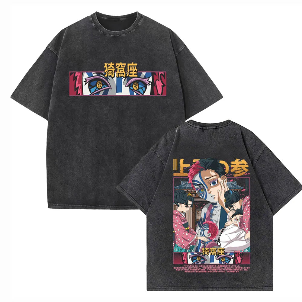 Demon Slayer Akaza And Koyuki T-Shirt | Anime Merchandise l Crunchyroll