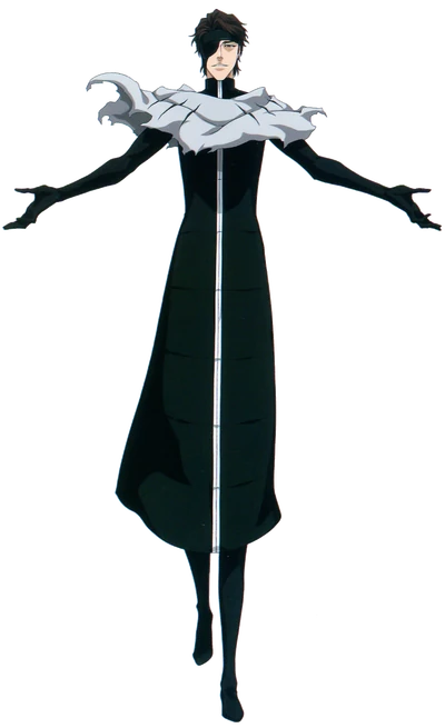 Aizen Sousuke Cosplay | Bleach TYBW Cloak & Mask Set | Bleach | Crunchyroll