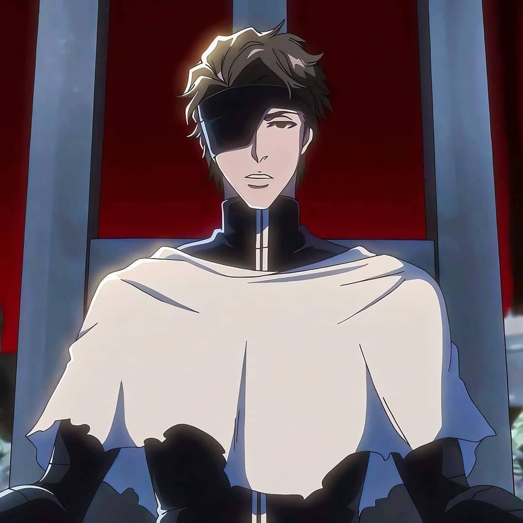 Aizen Sousuke Cosplay | Bleach TYBW Cloak & Mask Set | Bleach | Crunchyroll
