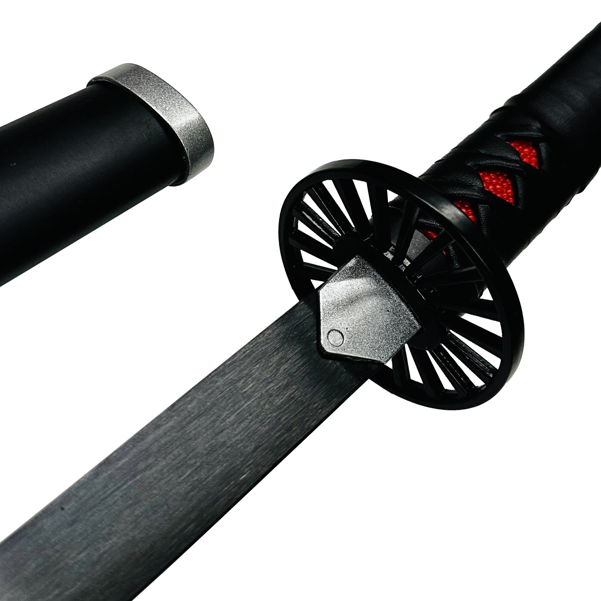 Demon slayer Tanjiro Kamado Nichirin Blade Black Katana Sword-3
