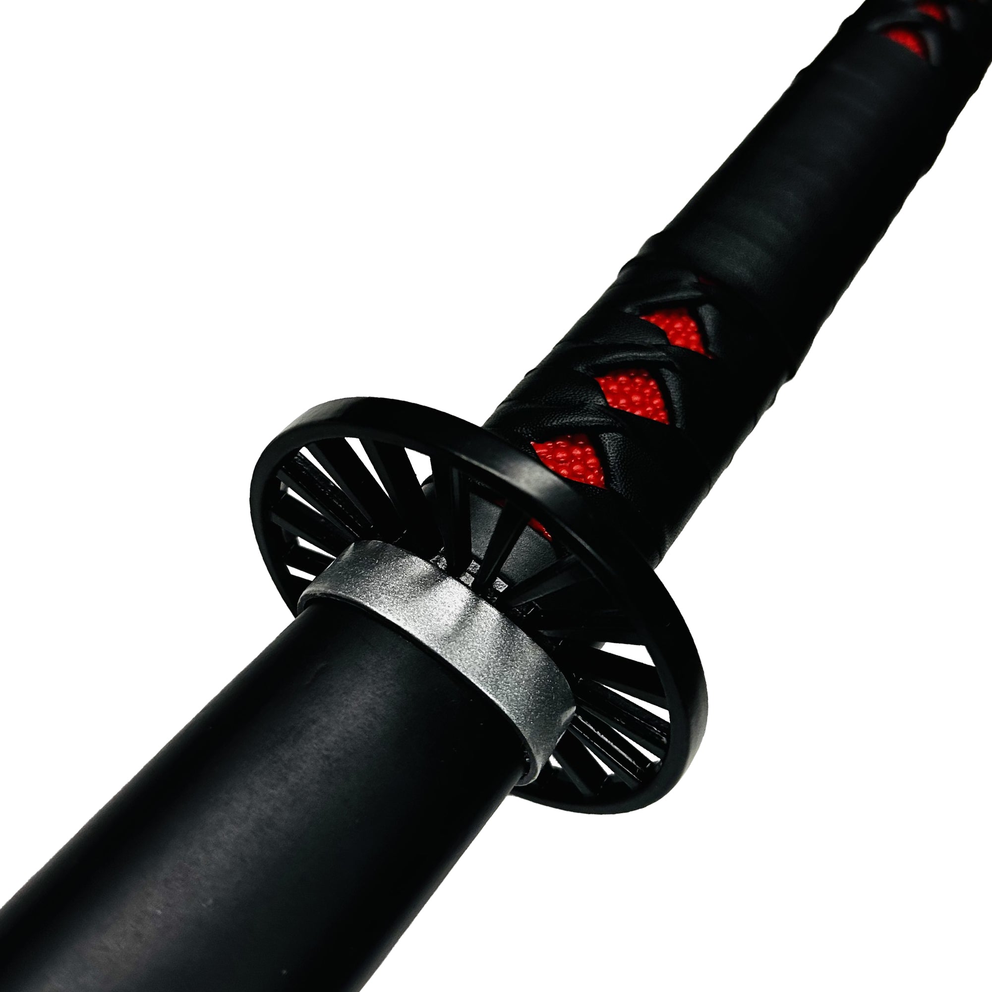 Demon slayer Tanjiro Kamado Nichirin Blade Black Katana Sword-4
