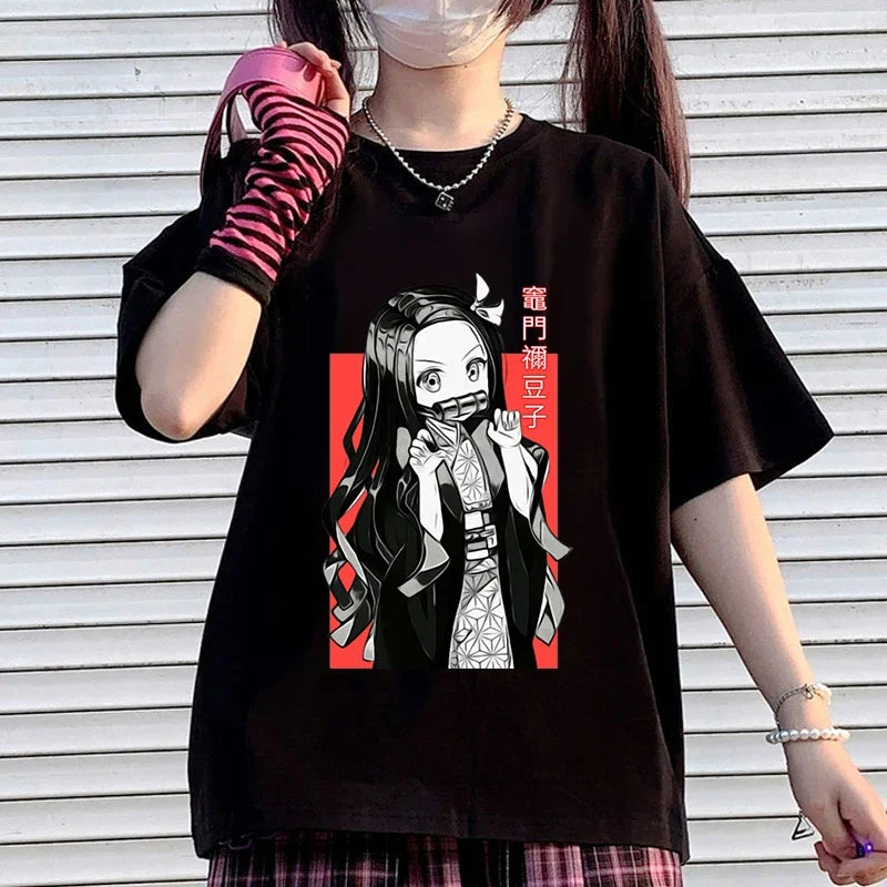 Nezuko T-Shirt for Women | Anime Merchandise l Crunchyroll