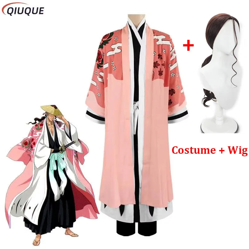 Shunsui Kyoraku Cosplay Costume | Bleach TYBW Outfit | Crunchyroll