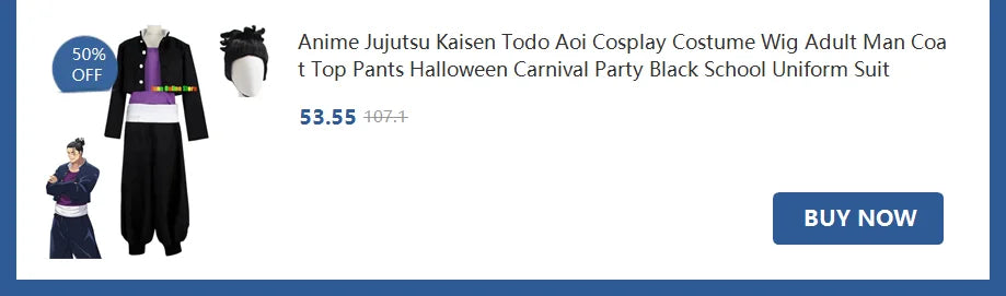 Maki Zenin Cosplay Costume | Jujutsu Kaisen Anime | Crunchyroll