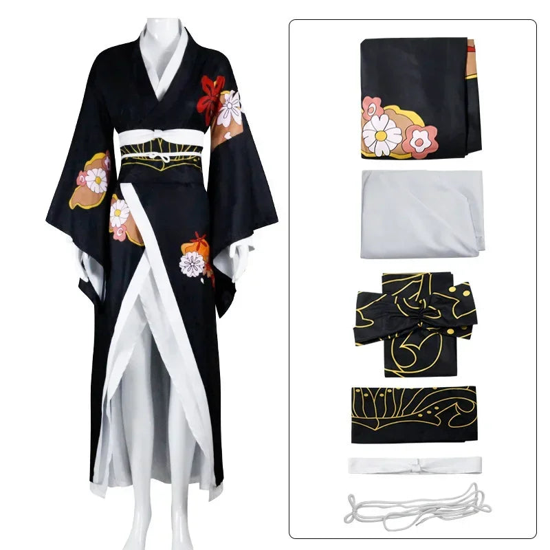 Demon Slayer Akaza Cosplay Costume | Anime Merchandise l Crunchyroll
