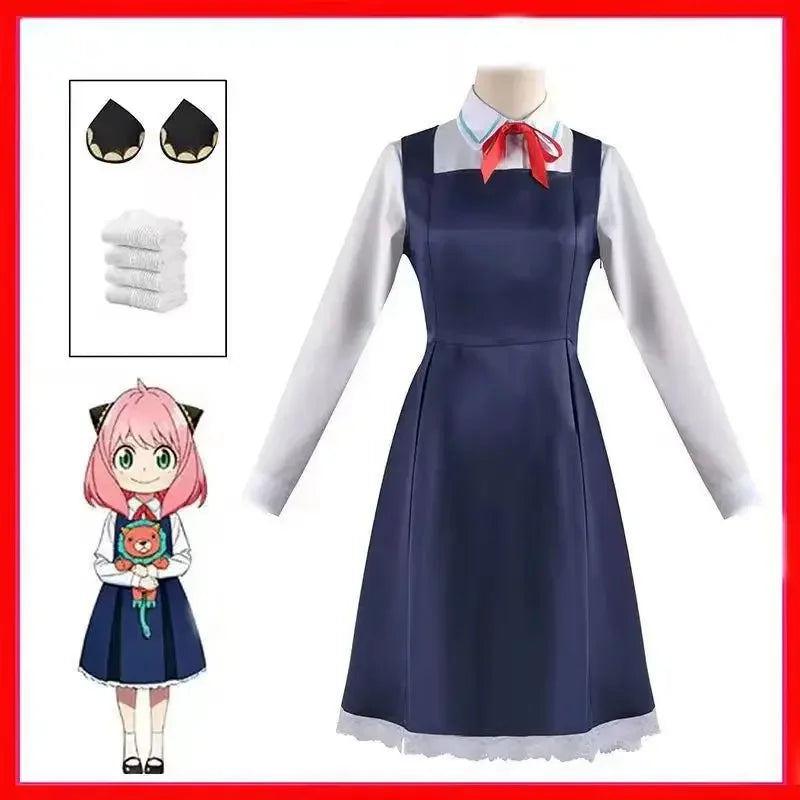 Anya Forger 3-Piece Cosplay Set | SPY X FAMILY Anime | Crunchyroll
