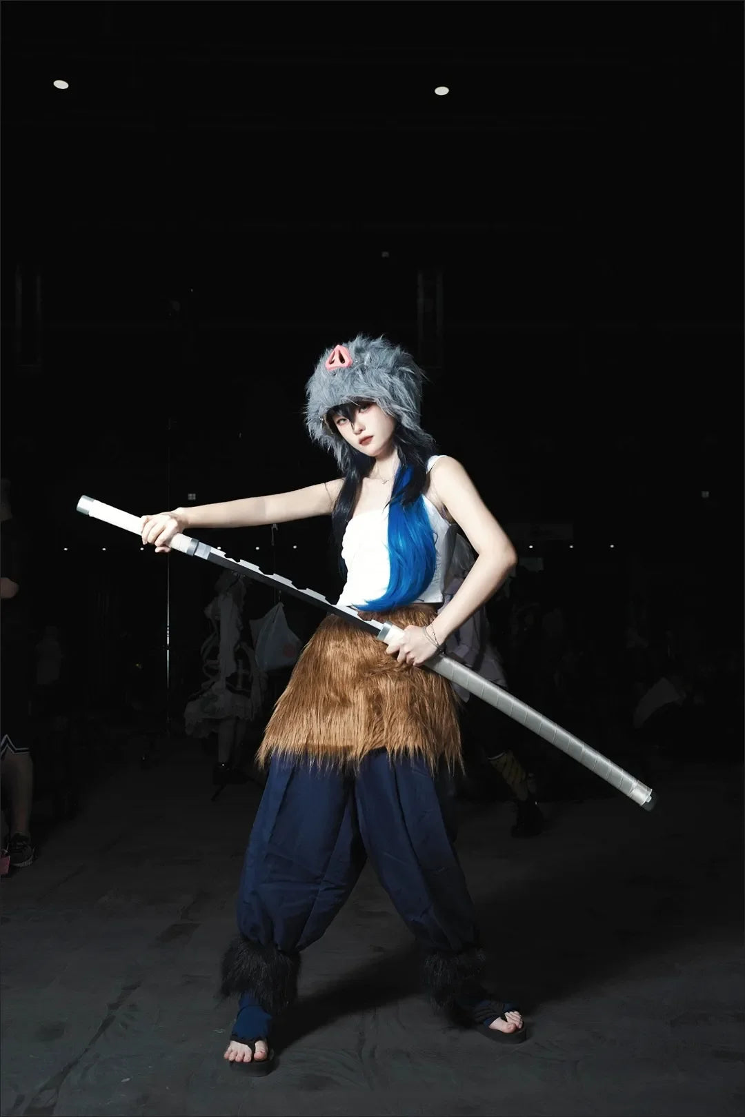 Inosuke Cosplay Costume – Demon Slayer Anime Outfit for Men | Crunchyroll