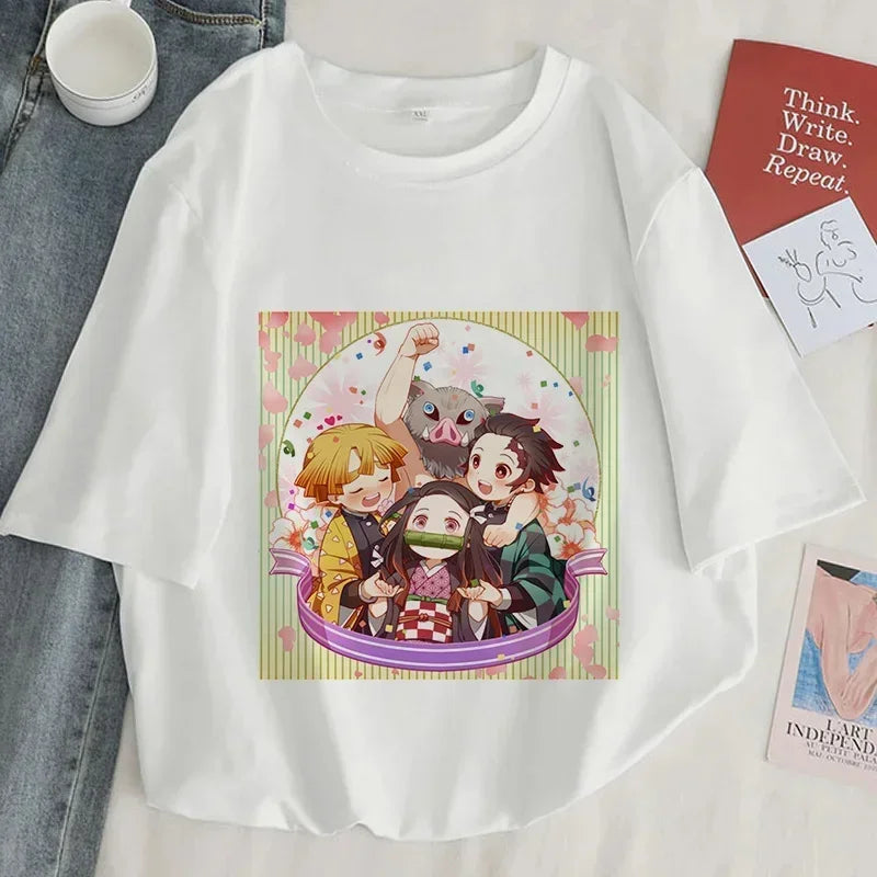 Demon Slayer Printed T-Shirt For Women | Anime Merchandise l Crunchyroll