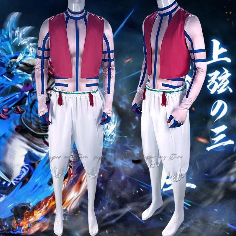Demon Slayer Akaza Cosplay Costume | Anime Merchandise l Crunchyroll