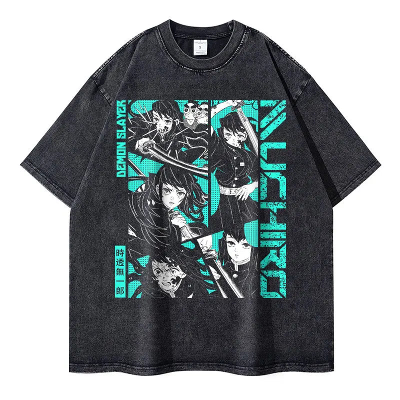 Demon Slayer Kibutsuji Muzan T-Shirt | Anime Merchandise l Crunchyroll