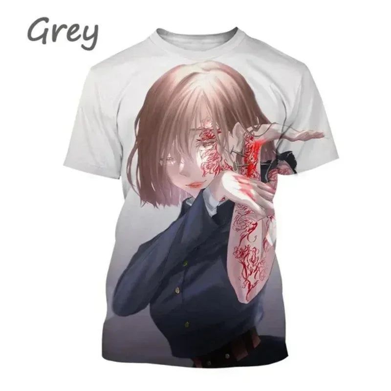Gojo Satoru, Itadori Yuji & Sukuna 3D Print T-Shirt – Jujutsu Kaisen Anime Streetwear | Crunchyroll