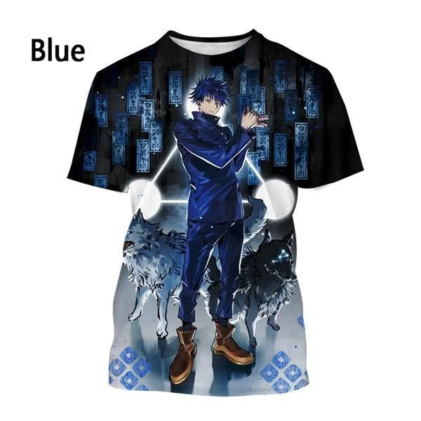 Jujutsu Kaisen 3D Printed T-Shirt – Official Anime Streetwear | Crunchyroll