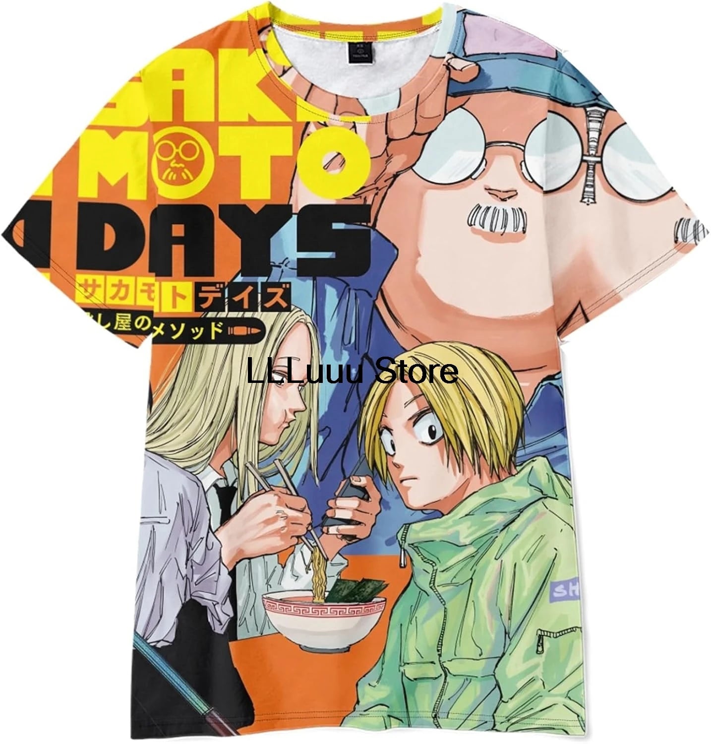 Taro Sakamoto Short Sleeve T-Shirt | Sakamoto Days Merchandise | Crunchyroll