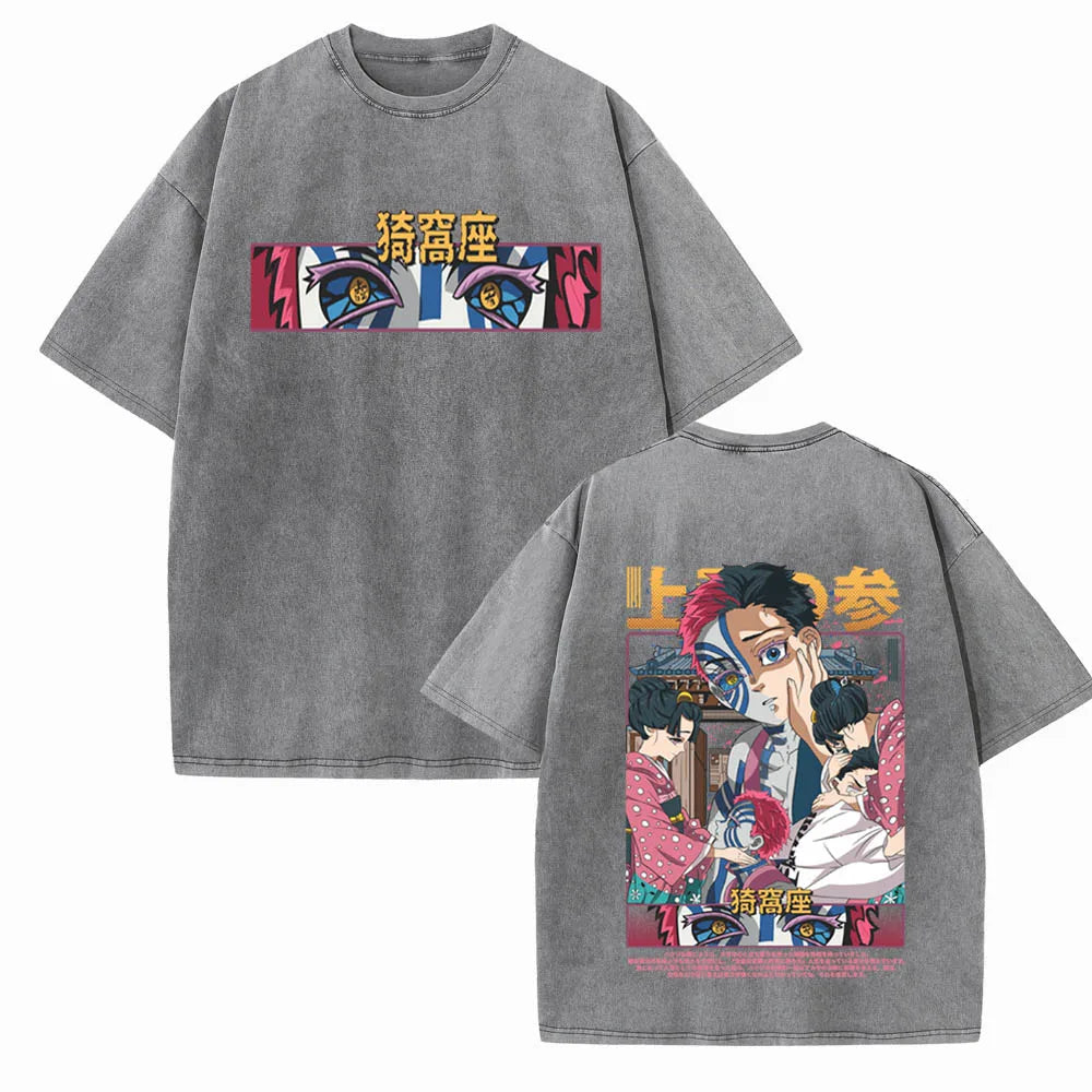 Demon Slayer Akaza And Koyuki T-Shirt | Anime Merchandise l Crunchyroll