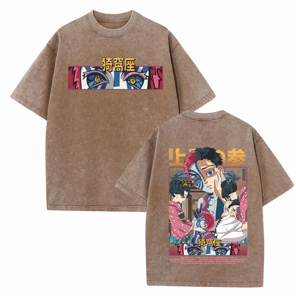 Demon Slayer Akaza And Koyuki T-Shirt | Anime Merchandise l Crunchyroll