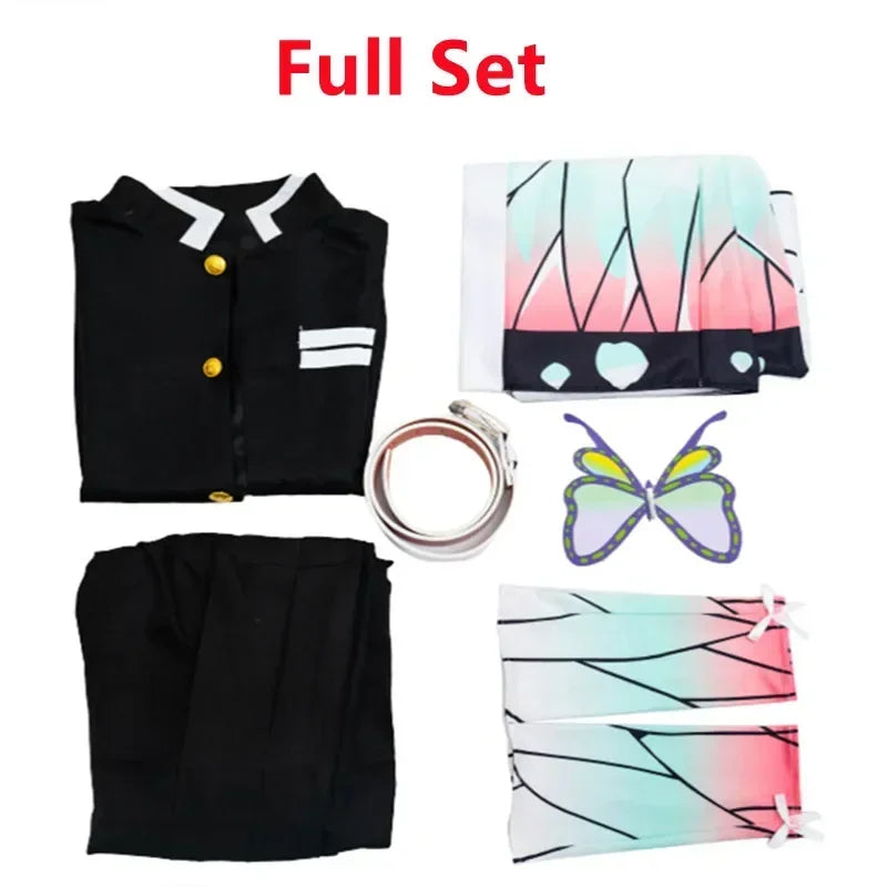 Kochou Shinobu Cosplay Costume – Demon Slayer Outfit | Crunchyroll