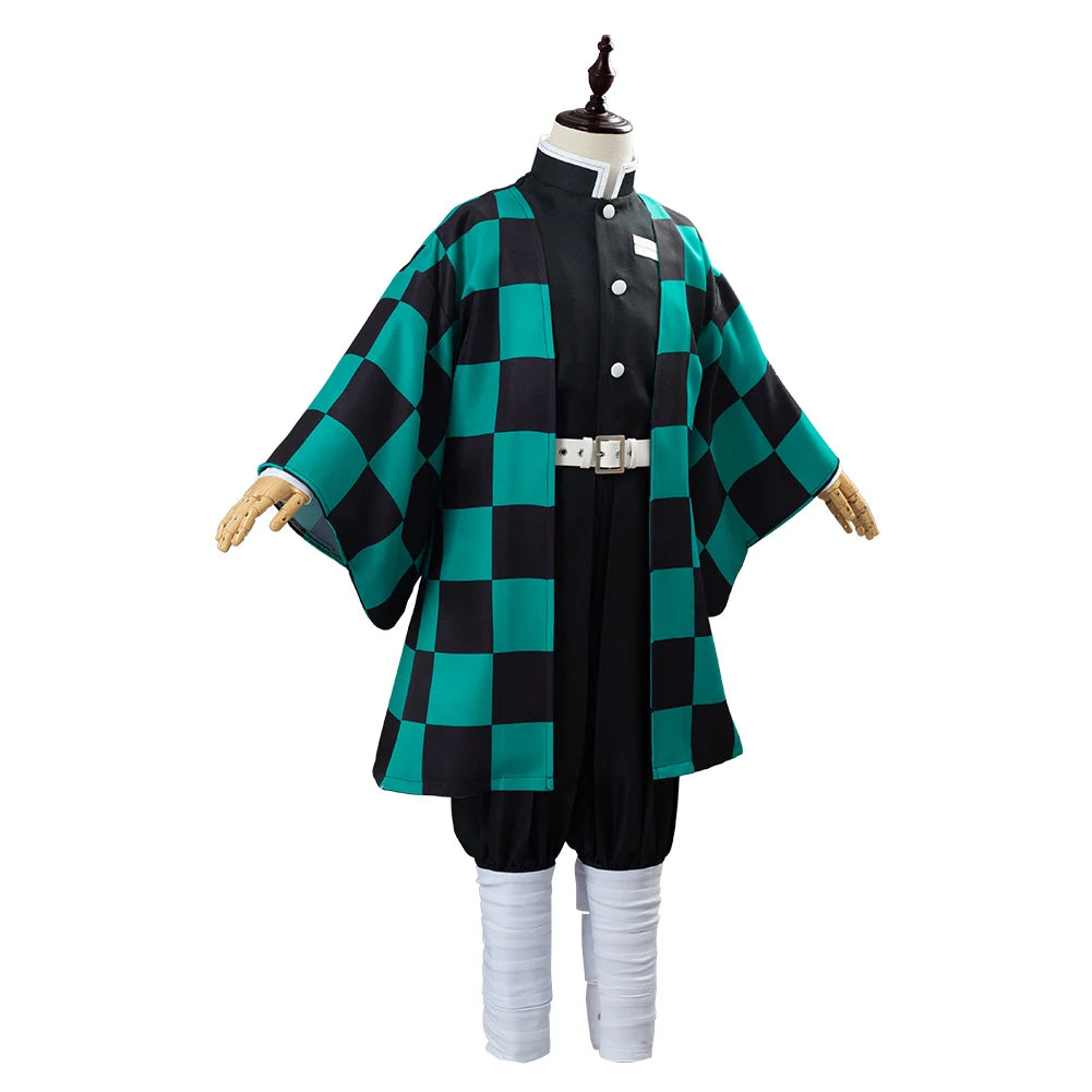 Kamado Tanjiro Cosplay Costume – Demon Slayer Anime Cosplay | Crunchyroll