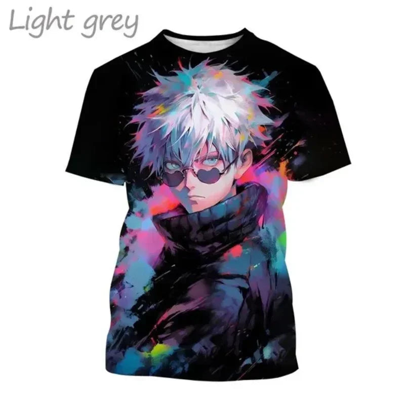 Gojo Satoru, Itadori Yuji & Sukuna 3D Print T-Shirt – Jujutsu Kaisen Anime Streetwear | Crunchyroll