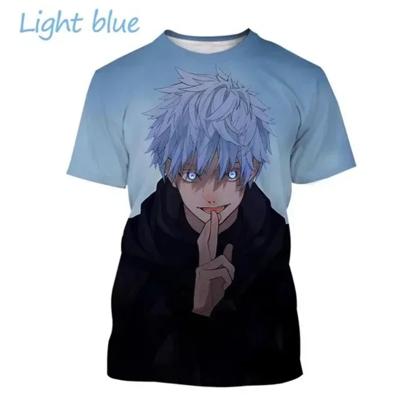 Gojo Satoru, Itadori Yuji & Sukuna 3D Print T-Shirt – Jujutsu Kaisen Anime Streetwear | Crunchyroll