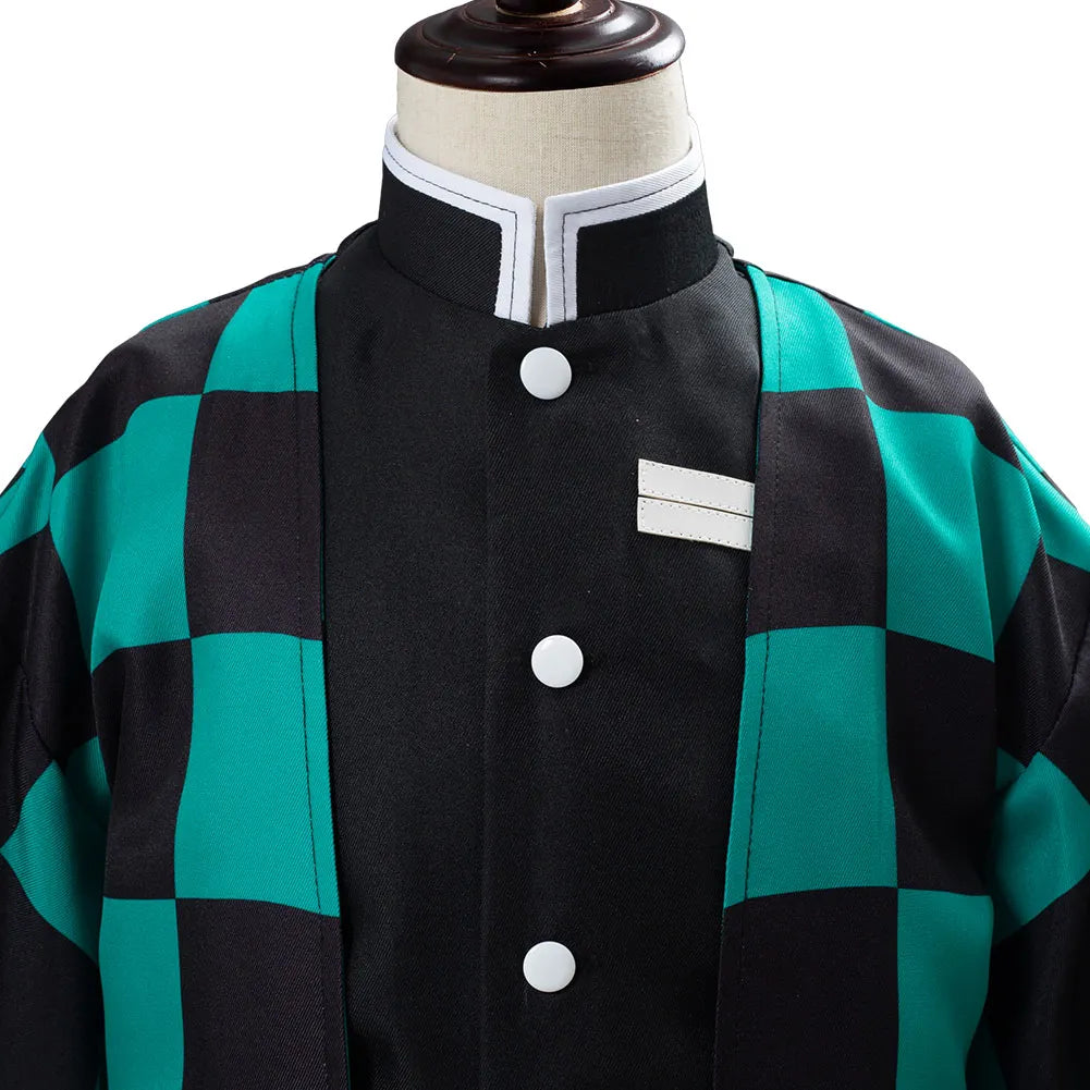 Kamado Tanjiro Cosplay Costume – Demon Slayer Anime Cosplay | Crunchyroll