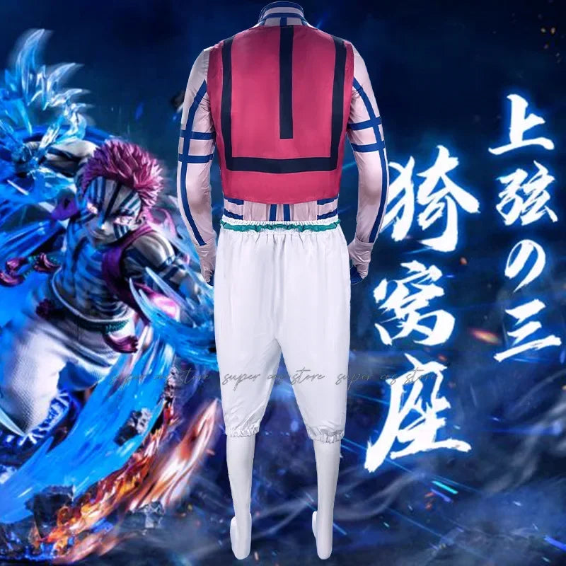 Demon Slayer Akaza Cosplay Costume | Anime Merchandise l Crunchyroll