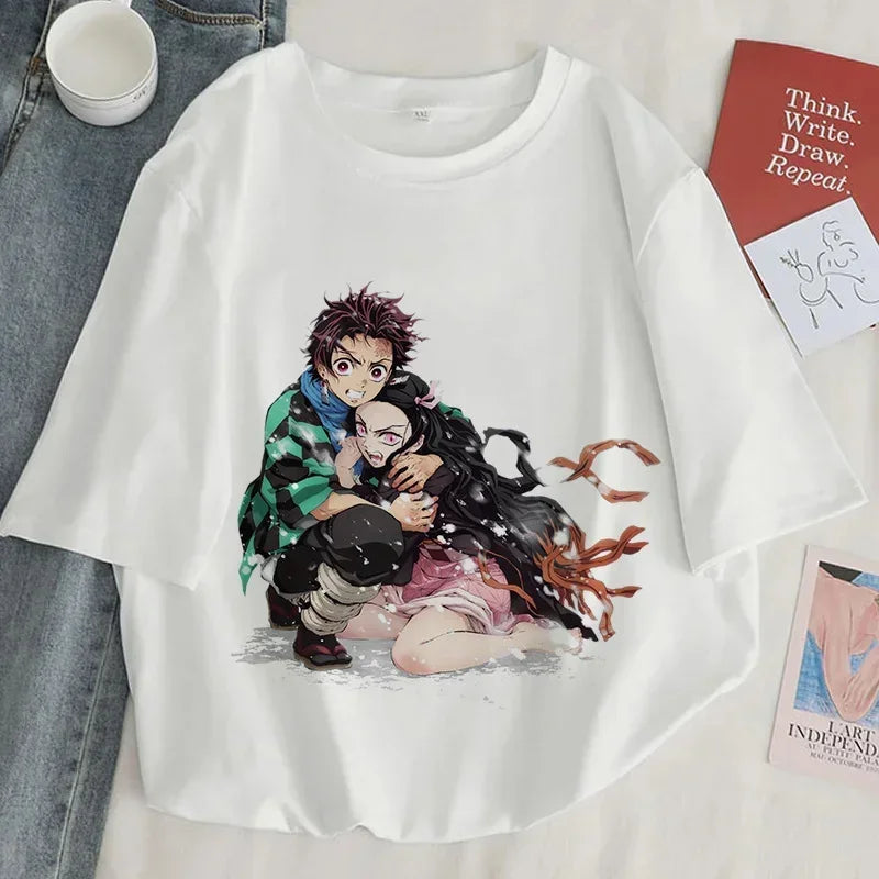 Demon Slayer Printed T-Shirt For Women | Anime Merchandise l Crunchyroll