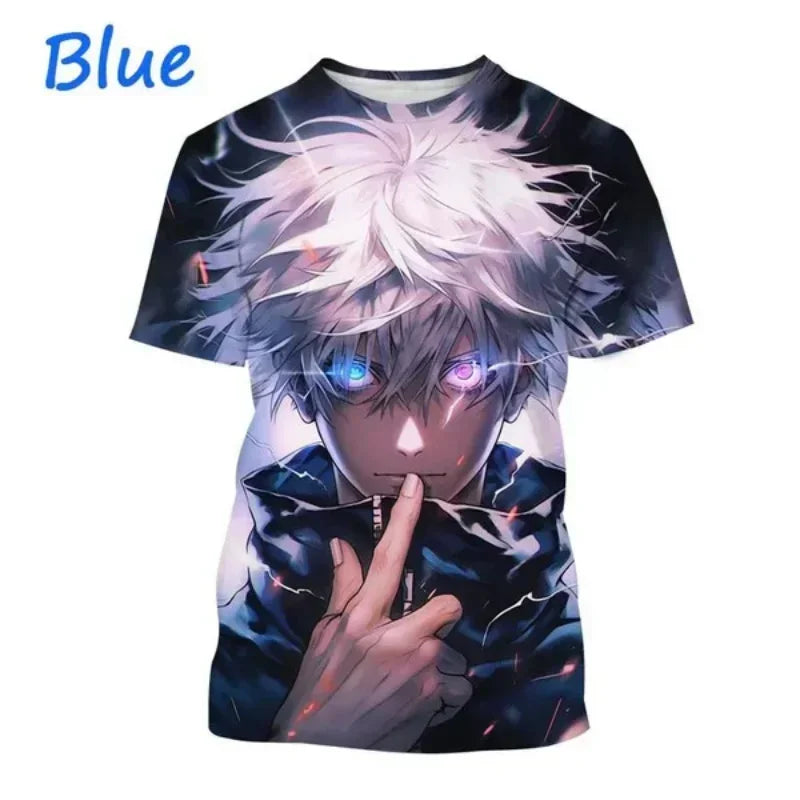 Gojo Satoru, Itadori Yuji & Sukuna 3D Print T-Shirt – Jujutsu Kaisen Anime Streetwear | Crunchyroll