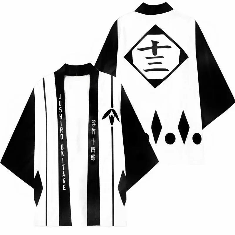 Bleach Harajuku Kimono Cloak | Unisex Anime Robe | Crunchyroll