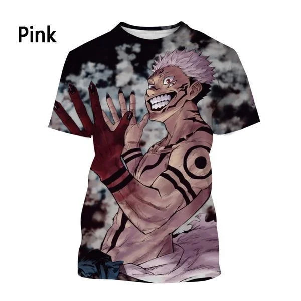 Jujutsu Kaisen 3D Printed T-Shirt – Official Anime Streetwear | Crunchyroll