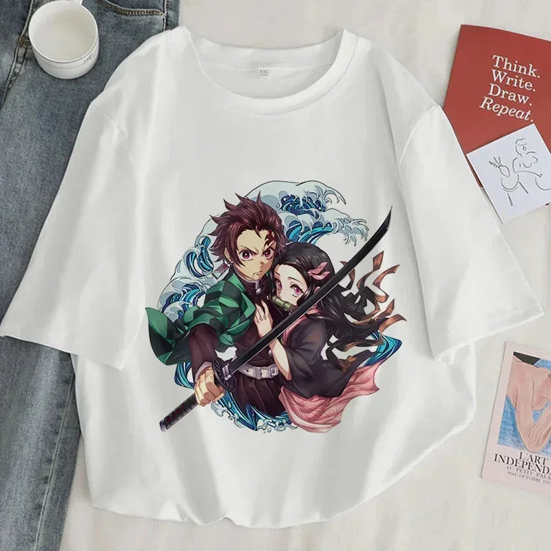 Demon Slayer Printed T-Shirt For Women | Anime Merchandise l Crunchyroll