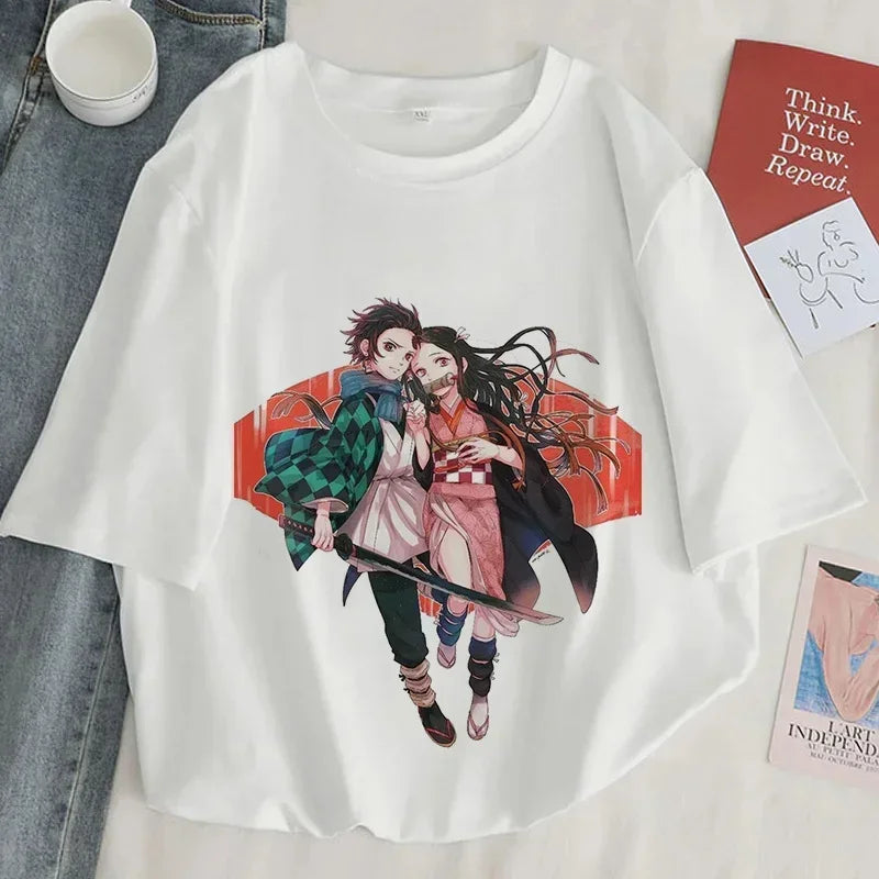 Demon Slayer Printed T-Shirt For Women | Anime Merchandise l Crunchyroll