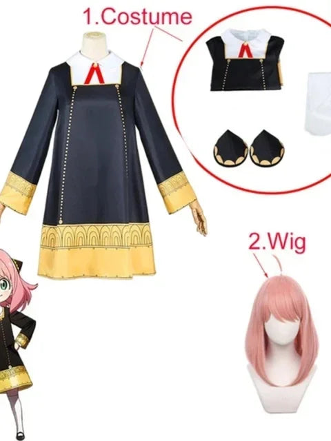Anya Forger 3-Piece Cosplay Set | SPY X FAMILY Anime | Crunchyroll