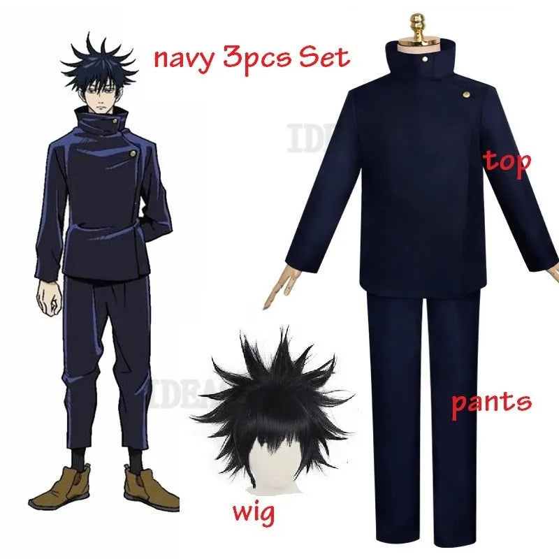 Megumi Fushiguro Cosplay Costume – Jujutsu Kaisen Anime | Crunchyroll