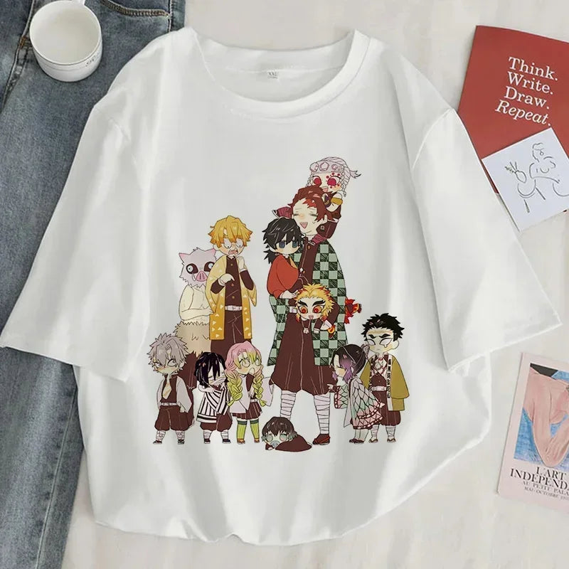Demon Slayer Printed T-Shirt For Women | Anime Merchandise l Crunchyroll