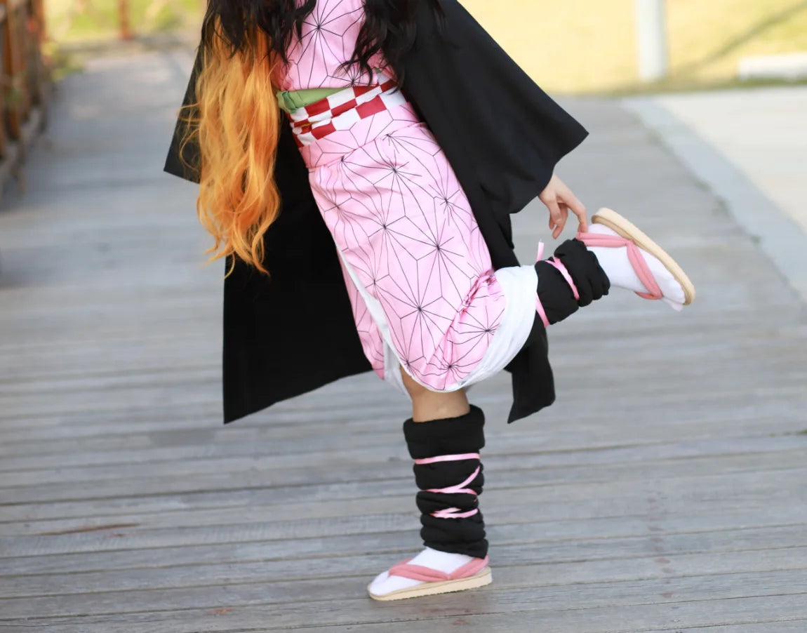 Demon Slayer Tanjiro & Nezuko Cosplay Slippers | Anime Merchandise l Crunchyroll