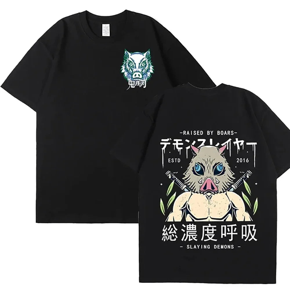 Demon Slayer Oversized Printed T-Shirt For Men | Anime Merchandise l Crunchyroll