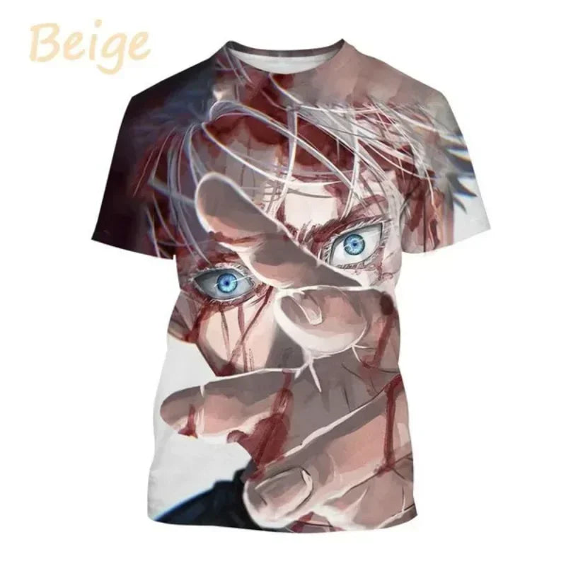 Gojo Satoru, Itadori Yuji & Sukuna 3D Print T-Shirt – Jujutsu Kaisen Anime Streetwear | Crunchyroll
