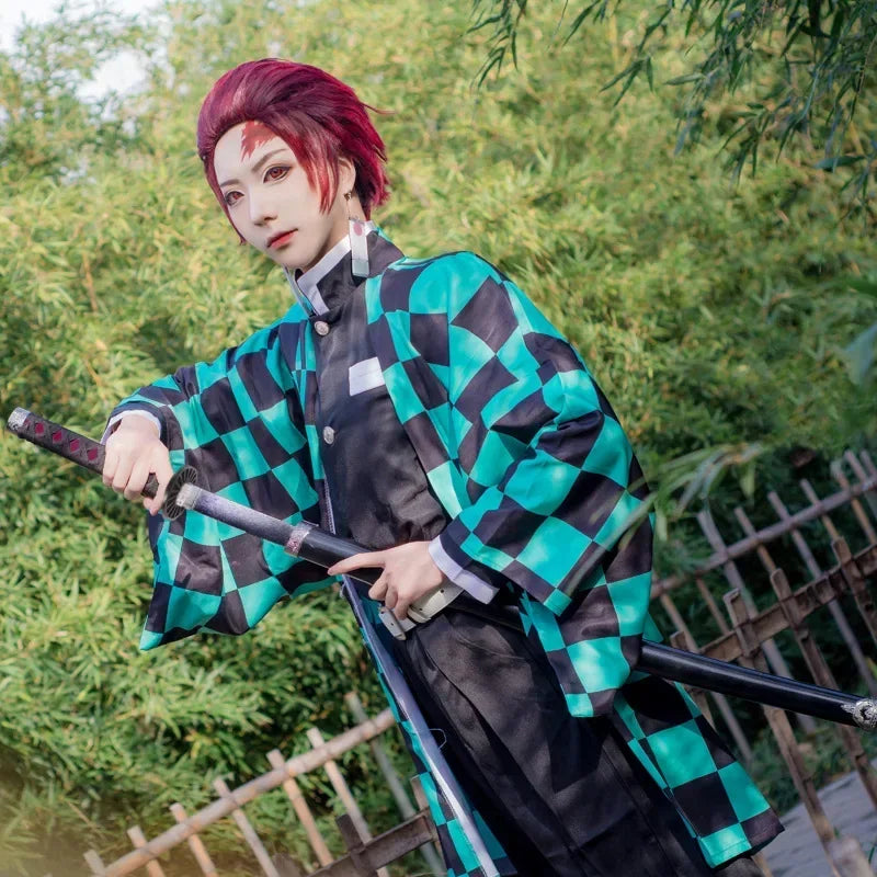 Tanjiro Cosplay Costume – Demon Slayer Kamado Tanjirou Outfit | Crunchyroll