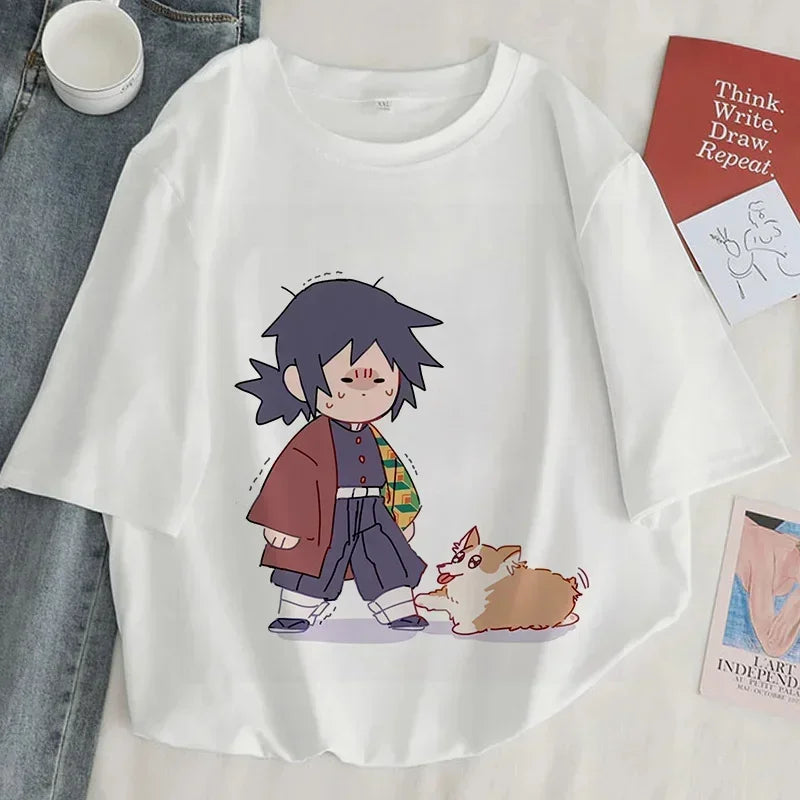 Demon Slayer Printed T-Shirt For Women | Anime Merchandise l Crunchyroll