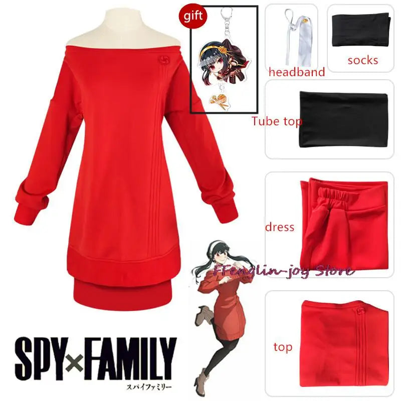 Yor Forger Cosplay Costume | SPY X FAMILY | Crunchyroll